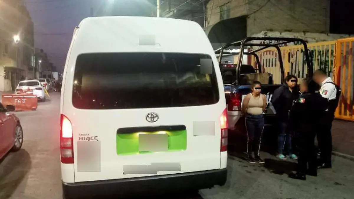 detenidos asaltos edomex CORTESIA